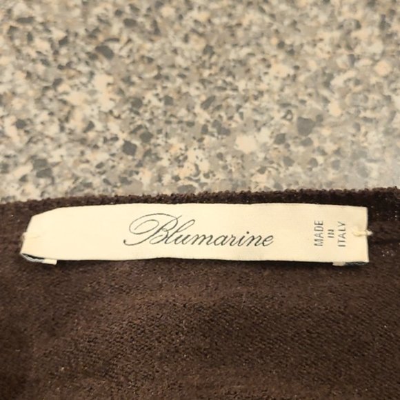 Blumarine Cashmere Holiday Sweater with Embellishments & Bow Size: 42 - Picture 8 of 11